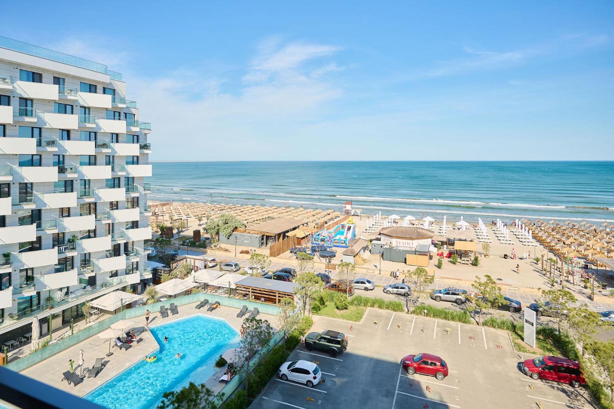 Alma Apartment In Infinity Beach Resort - Parking Mamaia Eksteriør bilde