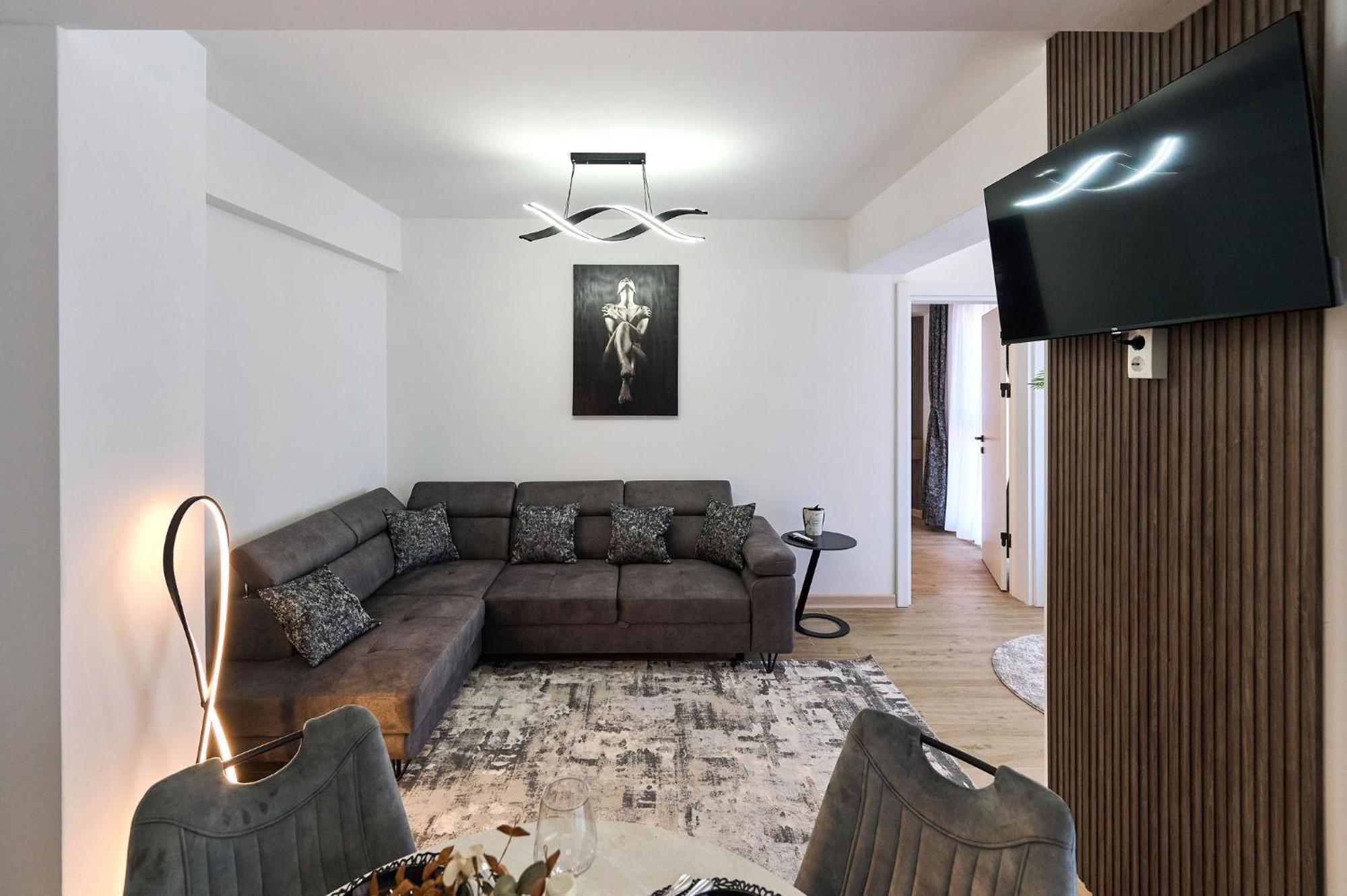 Alma Apartment In Infinity Beach Resort - Parking Mamaia Eksteriør bilde