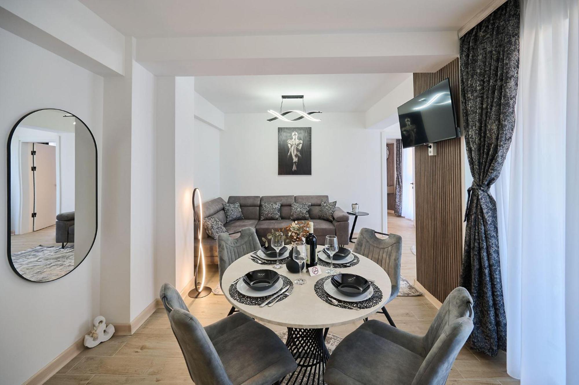Alma Apartment In Infinity Beach Resort - Parking Mamaia Eksteriør bilde