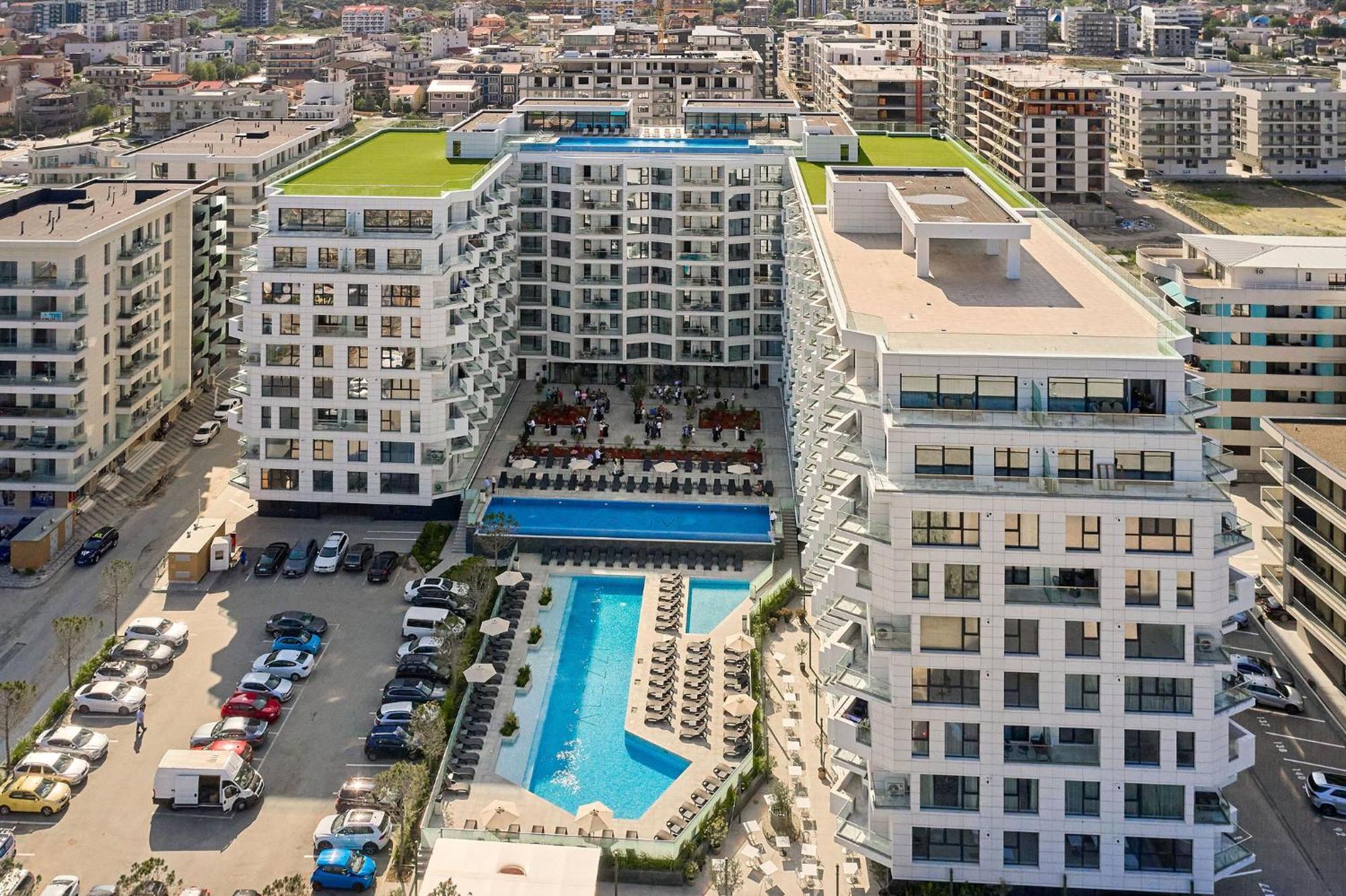 Alma Apartment In Infinity Beach Resort - Parking Mamaia Eksteriør bilde